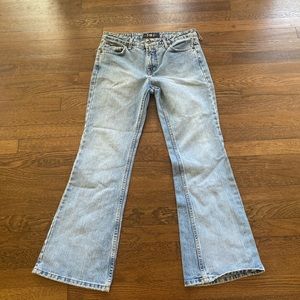 Bell bottom jeans